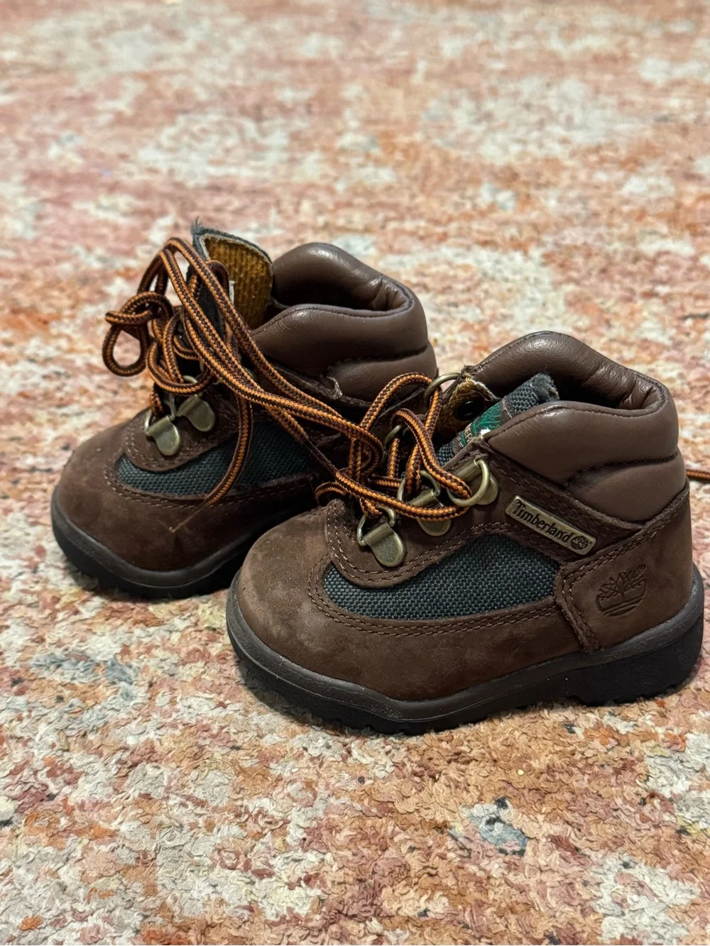 Timberland Kids Brown Suede Boots